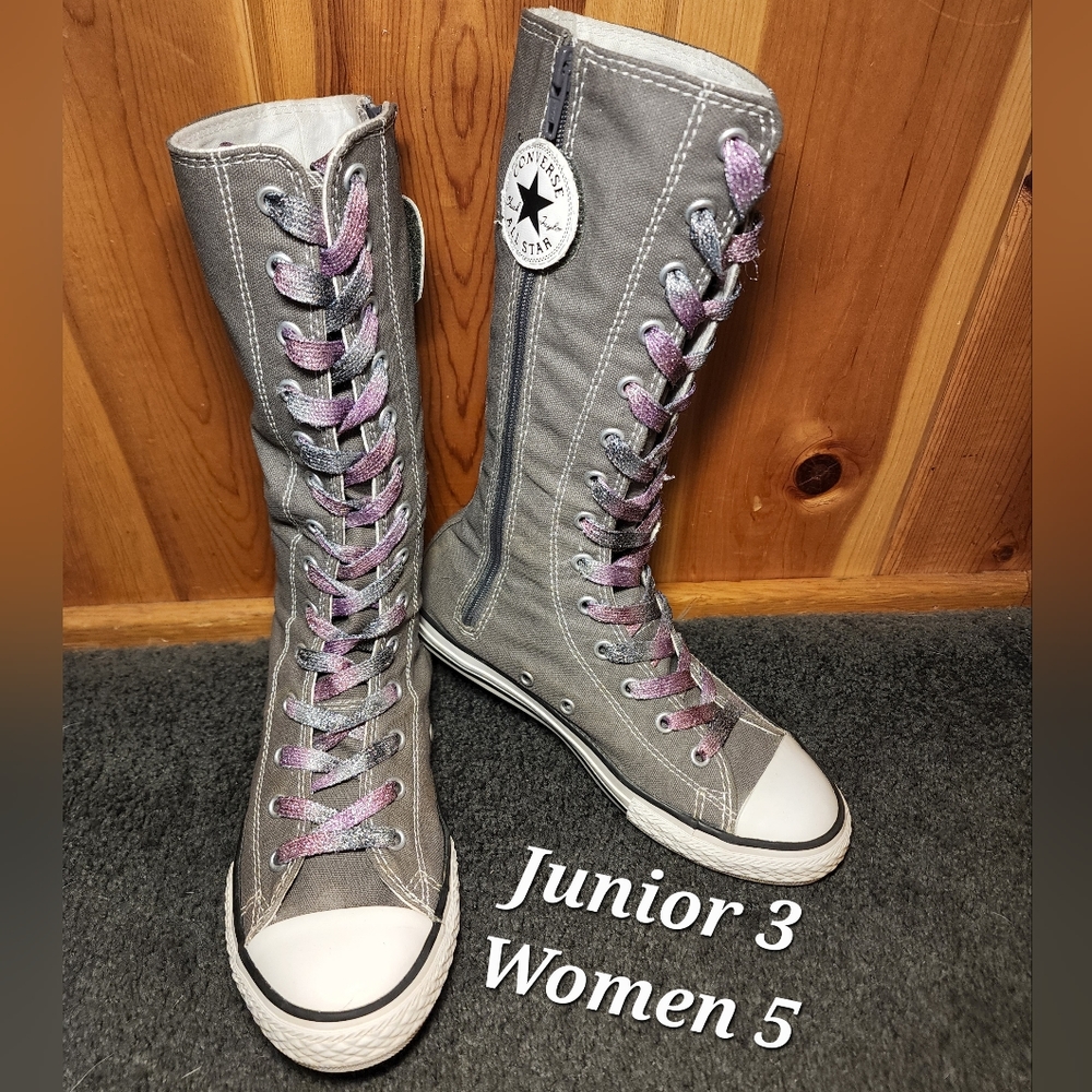 RARE Converse All Star Chuck Taylor Calf/Knee high Women 5